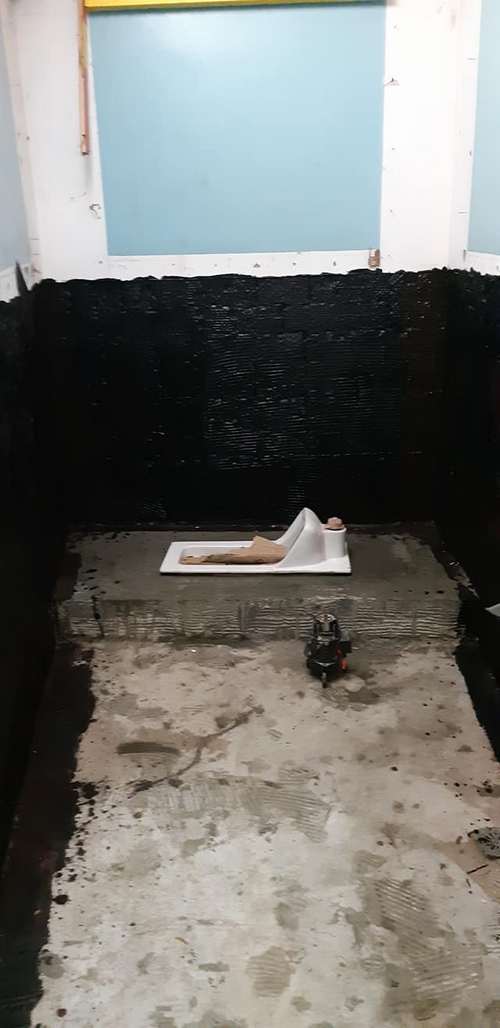 嘉年華KTV浴廁翻修，泥作工程 磁磚工程