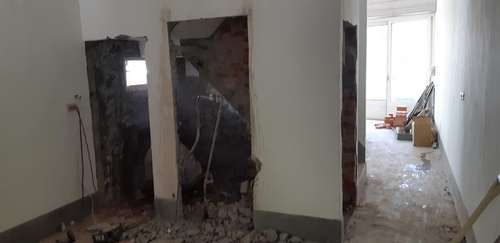 建成街 整修工程，泥作工程 磁磚工程