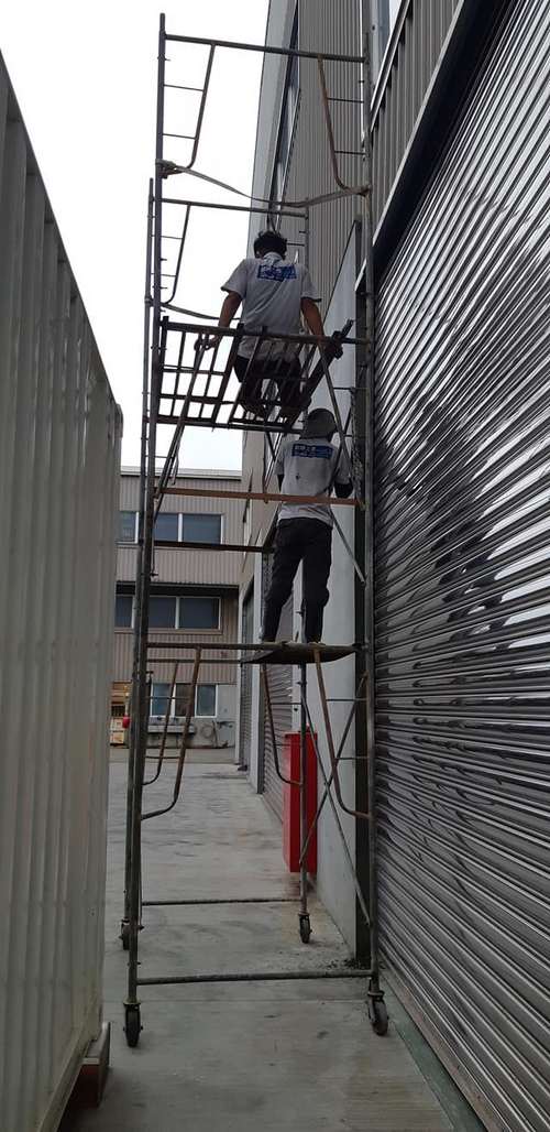 嘉太工業區，泥作工程 磁磚工程