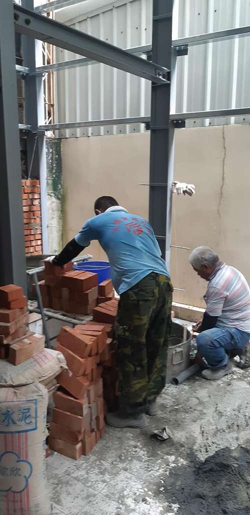 公明路電梯工程，泥作工程 磁磚工程