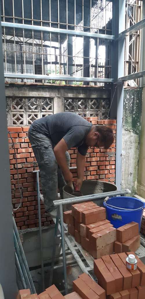 公明路電梯工程，泥作工程 磁磚工程