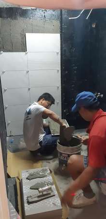 頭橋工業區，泥作工程 磁磚工程