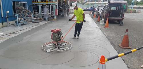 中油研究所2路面切割、機具打除、石塊清運，泥作工程 磁磚工程