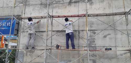 林森西路外牆工程