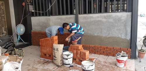 湖仔內 圍牆工程