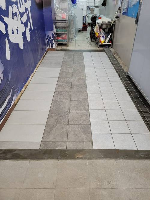 南田市場地面積水